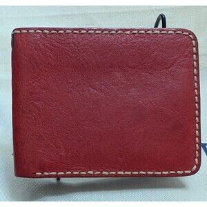 Russet Wallet Red Leather Unisex